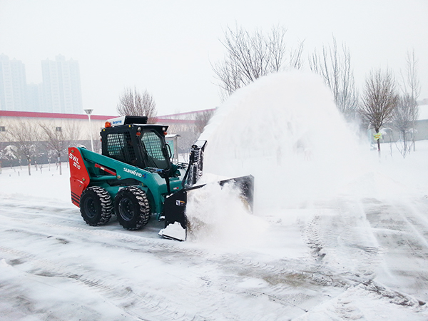 表白冬季除雪能手，这个冬天有你更温暖