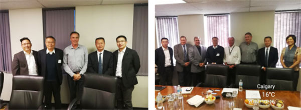 融合之旅：3868la银河总站智能董事长何清华视察Avmax Group Inc.