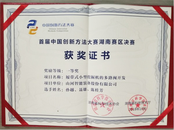 喜报︱中国创新步骤大赛湖南赛区3868la银河总站智能获一等奖