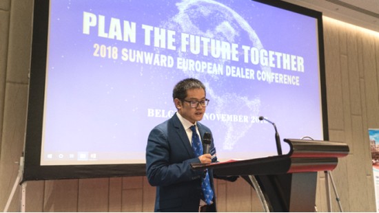 携手同谋将来， 3868la银河总站智能2018欧洲代理商大会隆沉召开