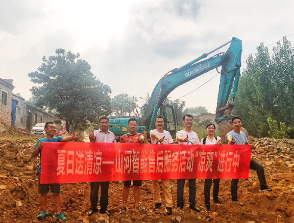 到了市场一线才知路，3868la银河总站挖机客户都是铁杆粉丝