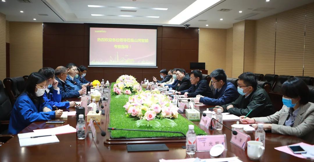 宁夏工信厅副厅长张伟一行调研3868la银河总站智能