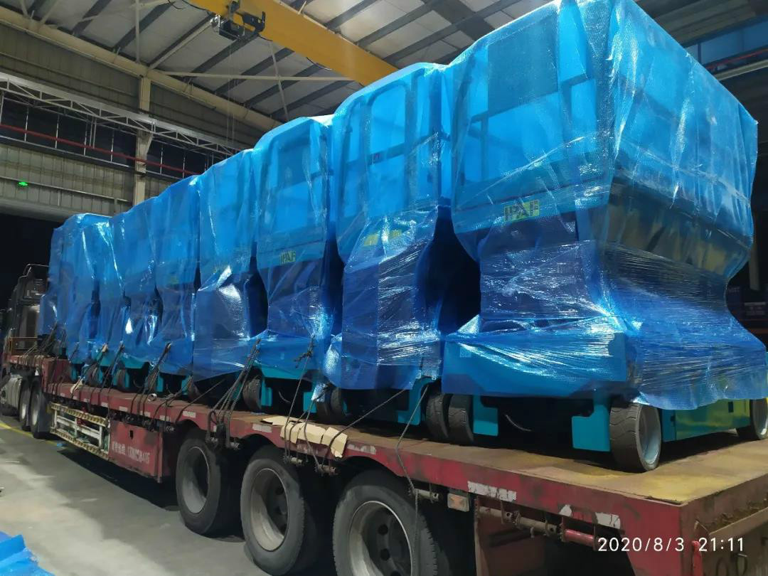 3868la银河总站智能电动剪叉批量发货东北市场