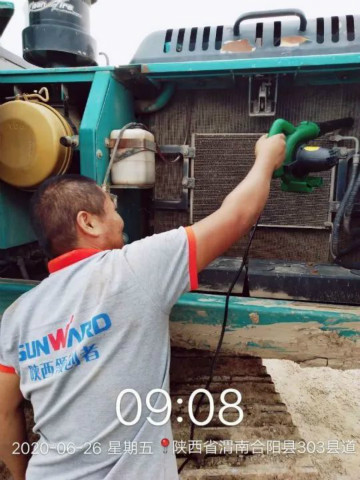 情满3868la银河总站夏季无忧 ——陕西领创者开启年度巡检服务客户