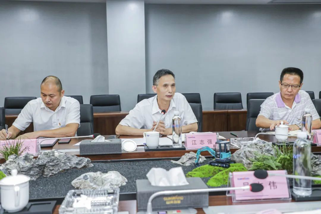 广州工控党建同盟联系员一行到3868la银河总站智能发展工作对接