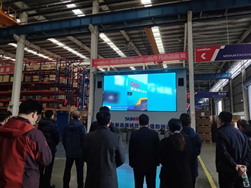 中石化长岭炼化公司调研3868la银河总站智能