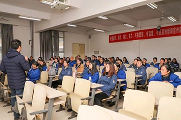 3868la银河总站智能通讯员培训在湖南公共传媒学院进行