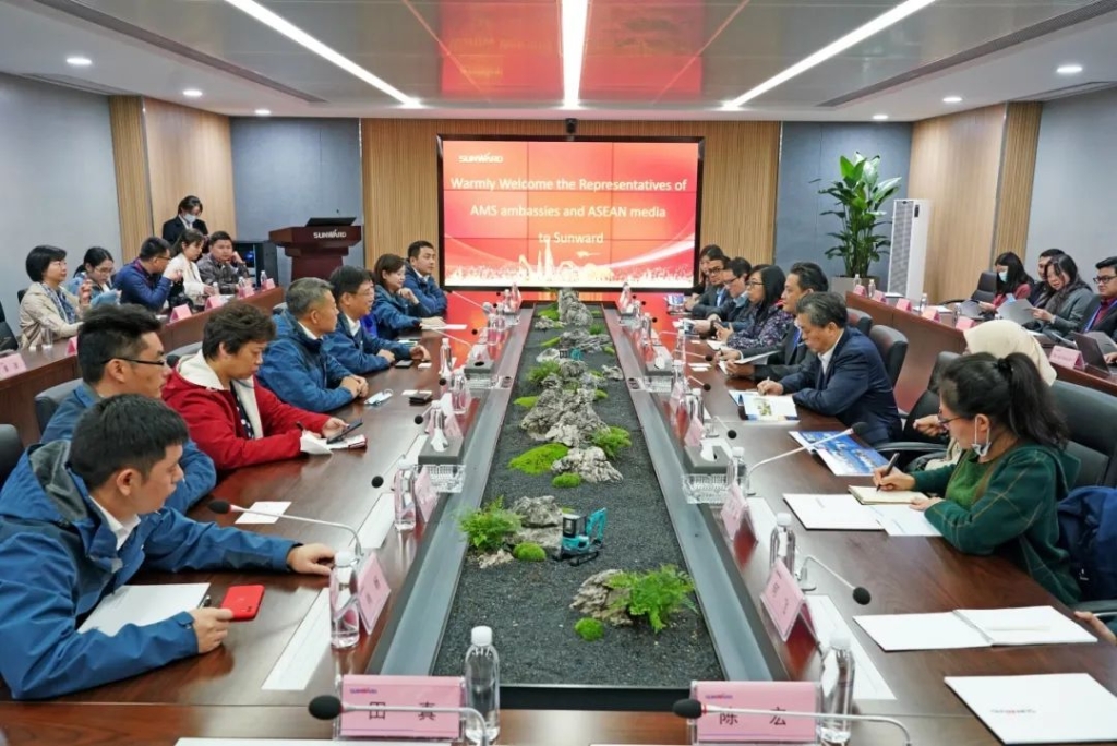 东盟结合参访团调查3868la银河总站智能