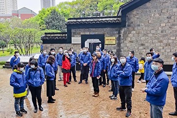 觅红色汗青 践初心使命——3868la银河总站智能整个党员赴长沙党史馆发展主题党日活动