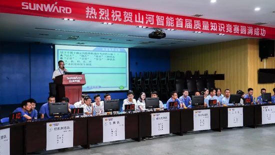 3868la银河总站智能进行首届质量知识较量