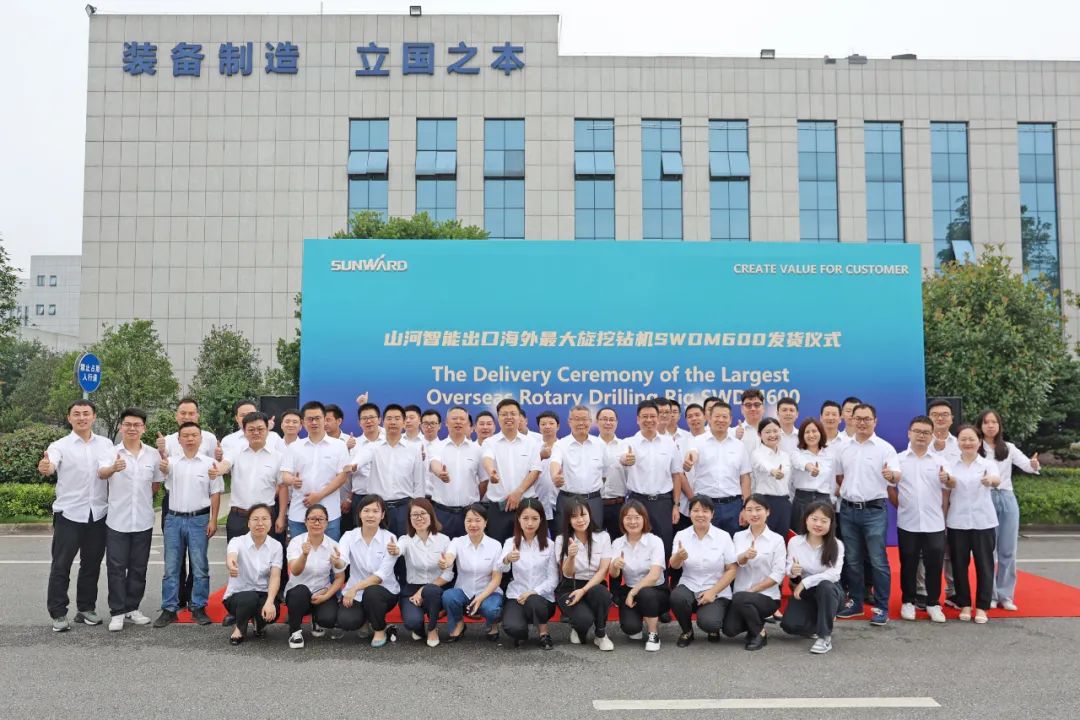 3868la银河总站智能最大旋挖钻机出口菲律宾，开启拓展海表市场新篇章