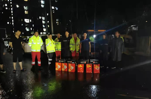 3868la银河总站智能设备驰援河南，助建家园防线