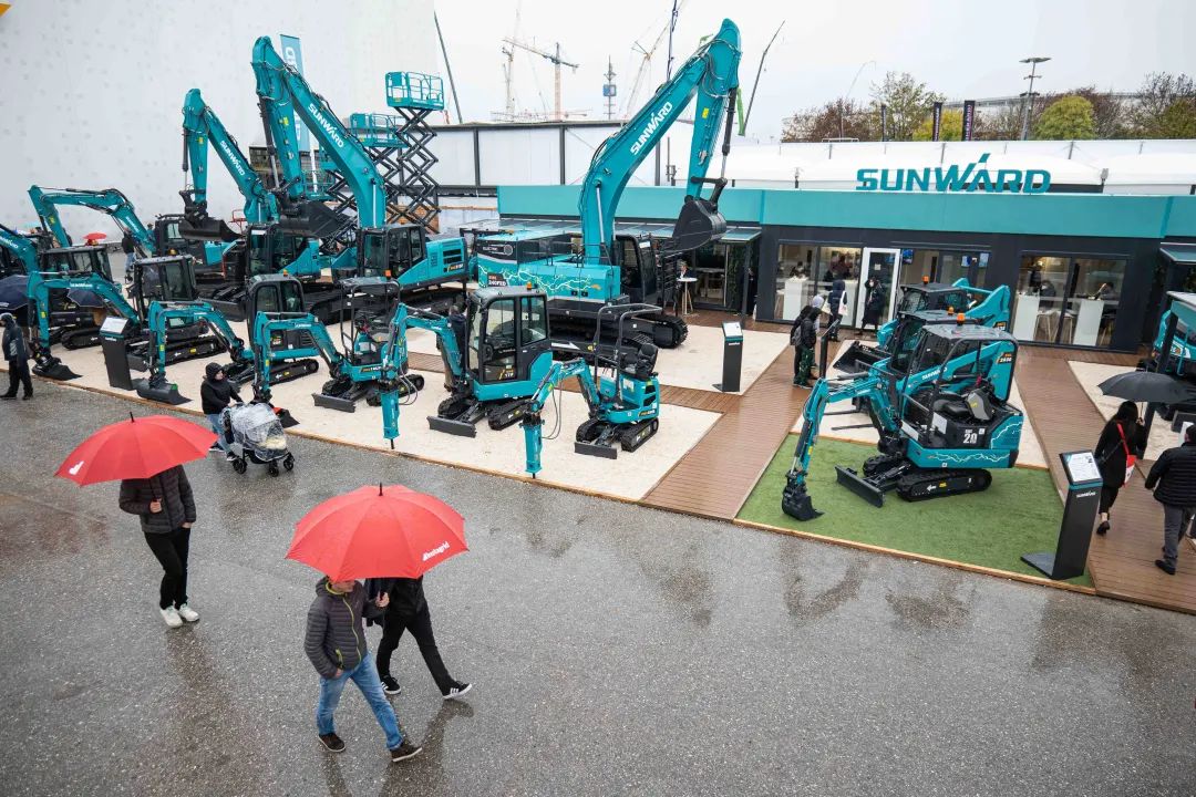 Bauma 2022 | 持续加码欧洲高端市场，“3868la银河总站绿”闪灼德国慕尼黑