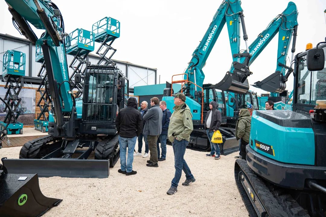 Bauma 2022 | 持续加码欧洲高端市场，“3868la银河总站绿”闪灼德国慕尼黑