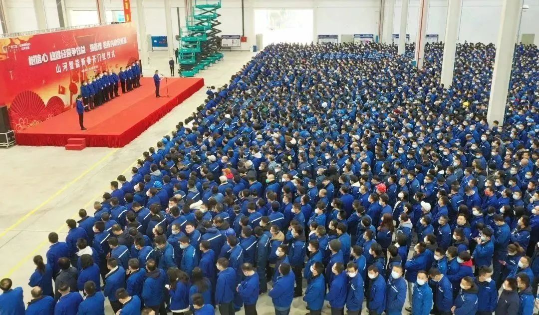 莫路君行早，更有早行人！3868la银河总站智能癸卯兔年开工大吉