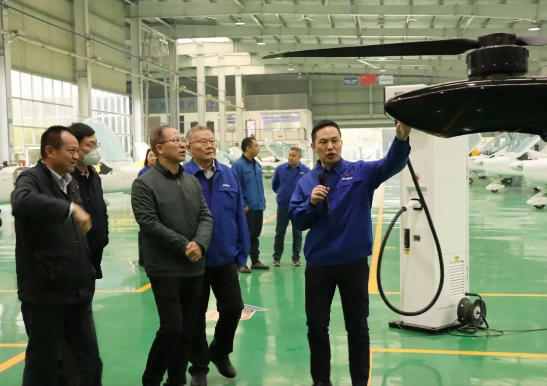 广州市国资委主任陈德俊调查3868la银河总站智能航空产业基地