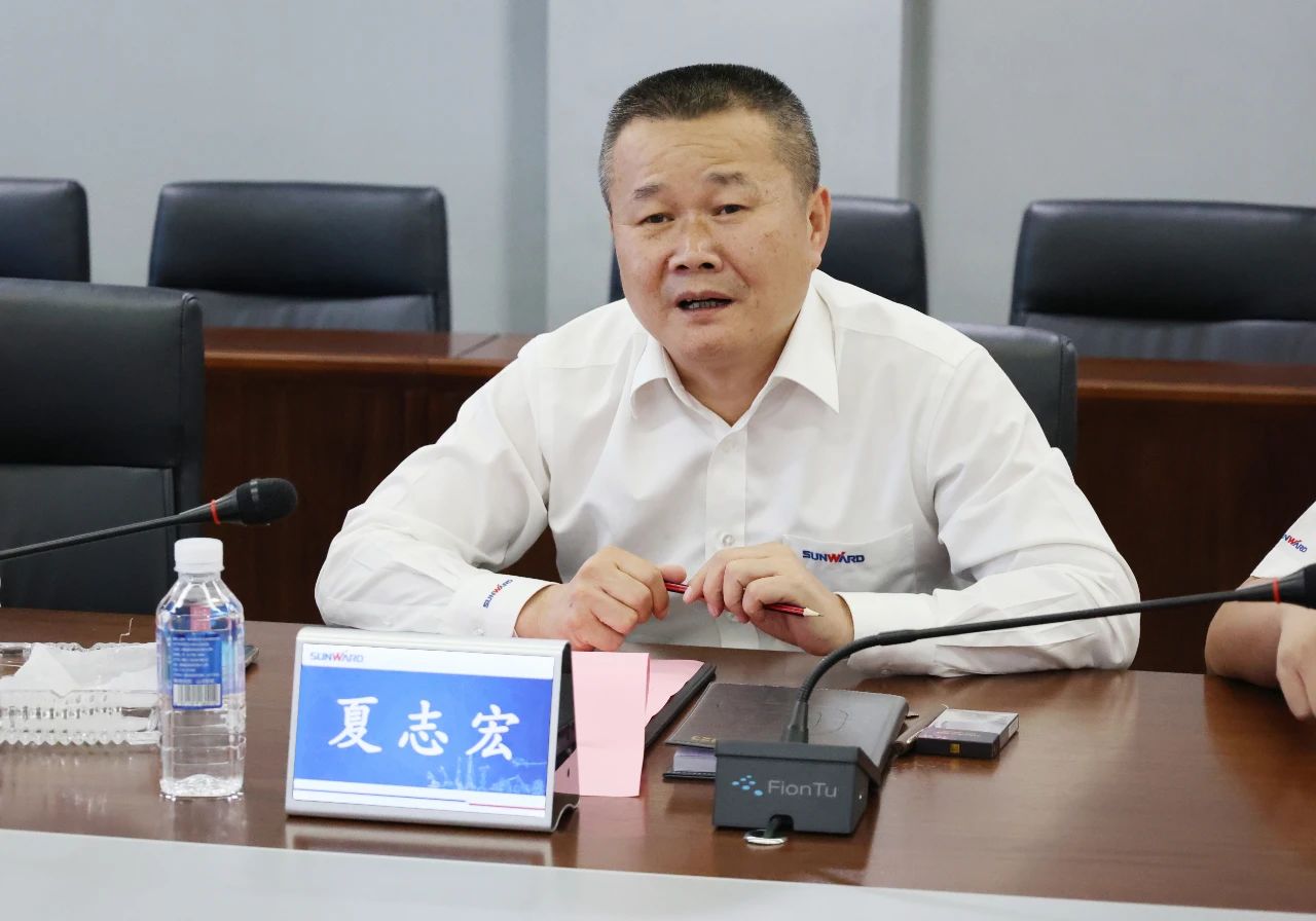 永青科技集团董事长胡晓东带队到访3868la银河总站智能
