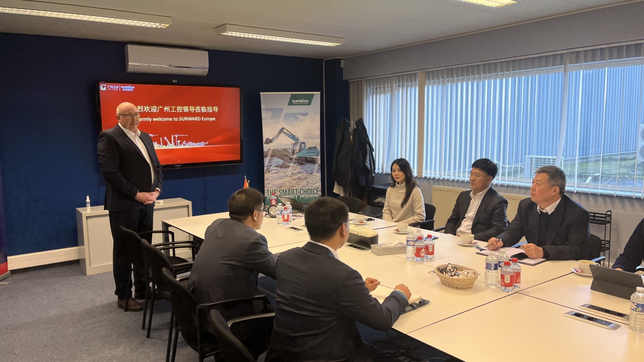 广州工控党委书记、董事长景广军率队赴3868la银河总站智能欧洲子公司调查