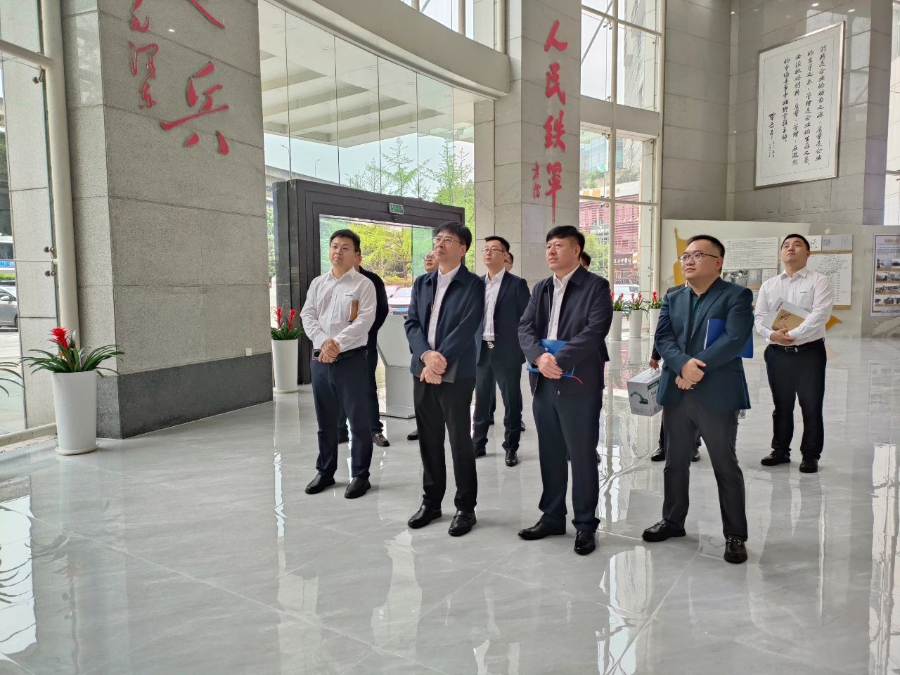 适应新局势，追求新合作！3868la银河总站智能到访中铁二十三局