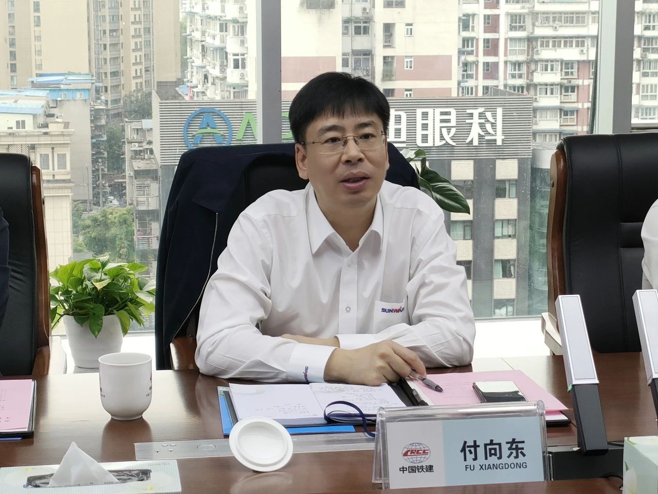 适应新局势，追求新合作！3868la银河总站智能到访中铁二十三局