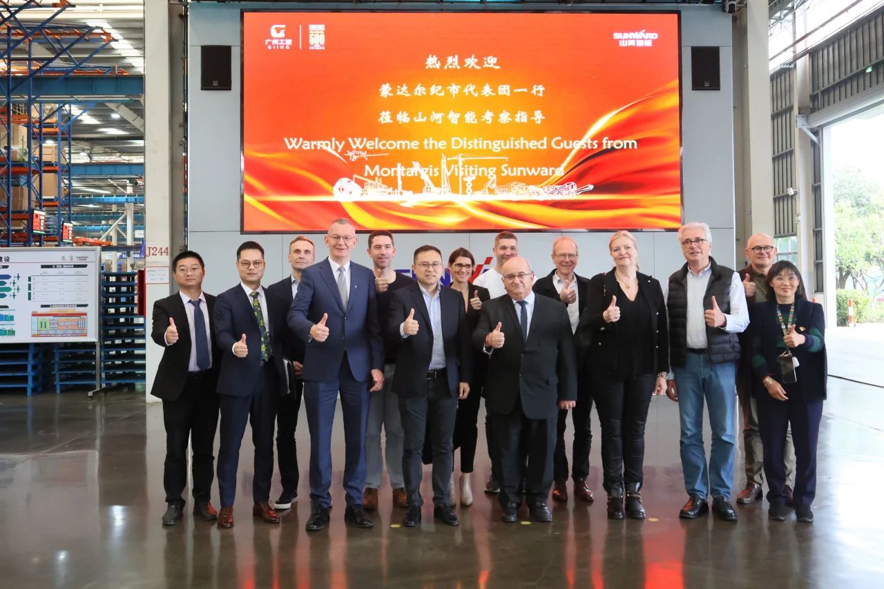 蒙达尔纪市代表团一行调查3868la银河总站智能