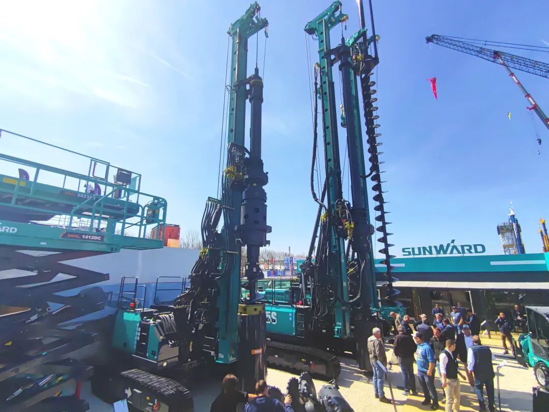 Bauma 2025 | 高端定造!3868la银河总站智能Pro系列旋挖钻机燃爆全场