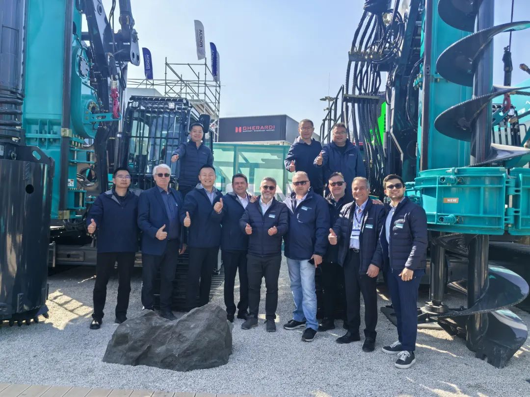Bauma 2025 | 高端定造!3868la银河总站智能Pro系列旋挖钻机燃爆全场
