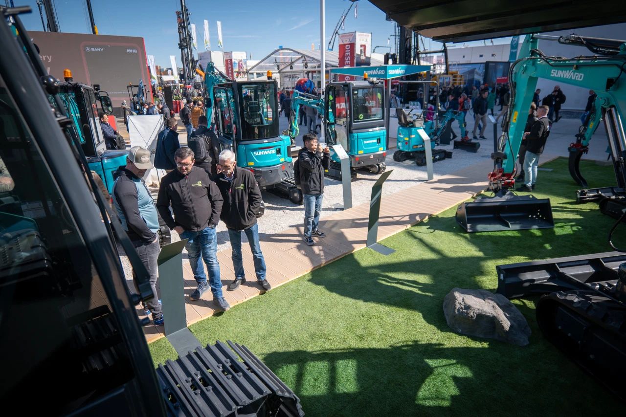 Bauma2025 | 3868la银河总站智能德国宝马展火热收官!相约2025长沙展!