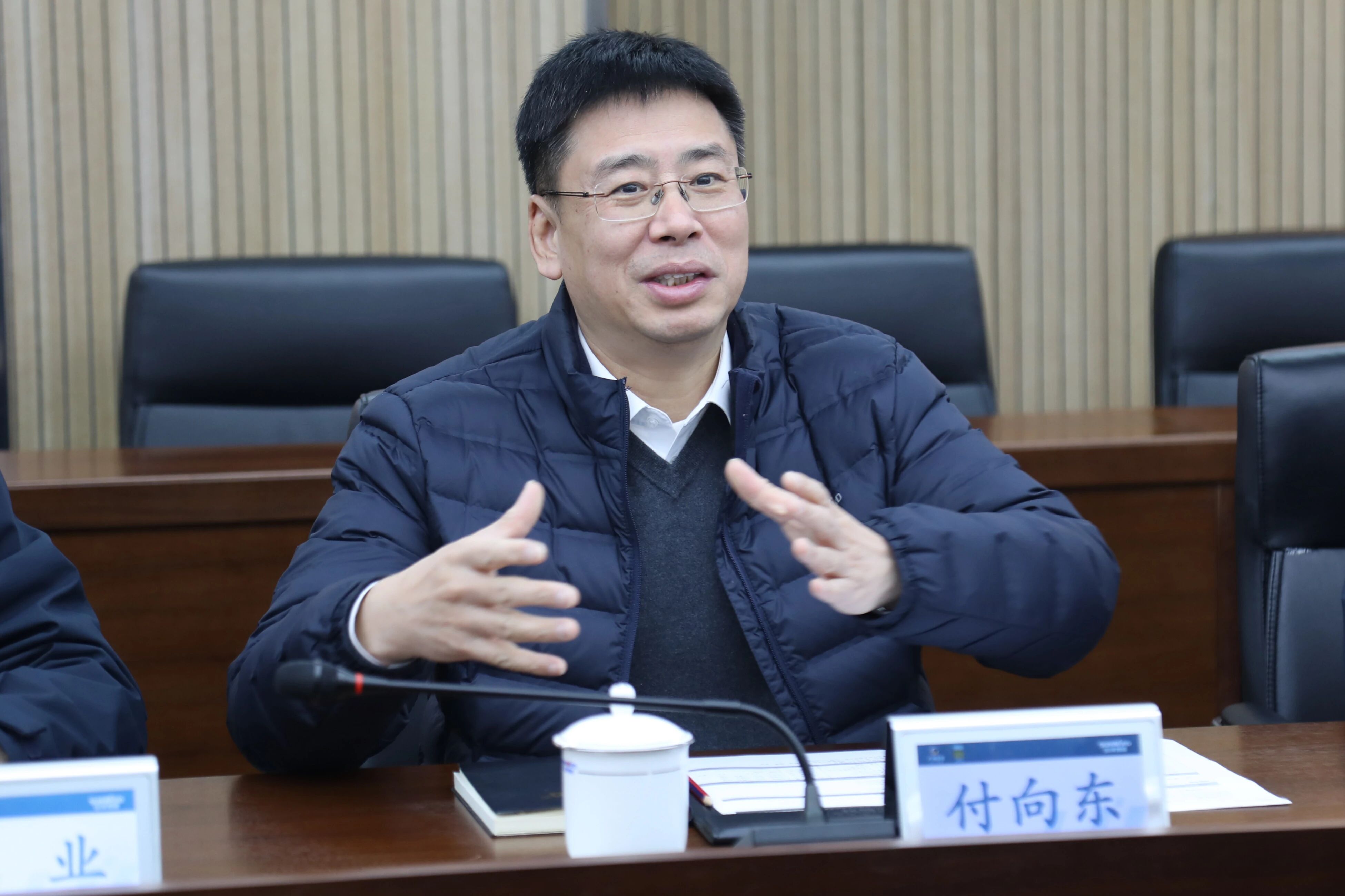 中国出口信誉保险公司湖南分公司掌管人蔡旺到访3868la银河总站智能
