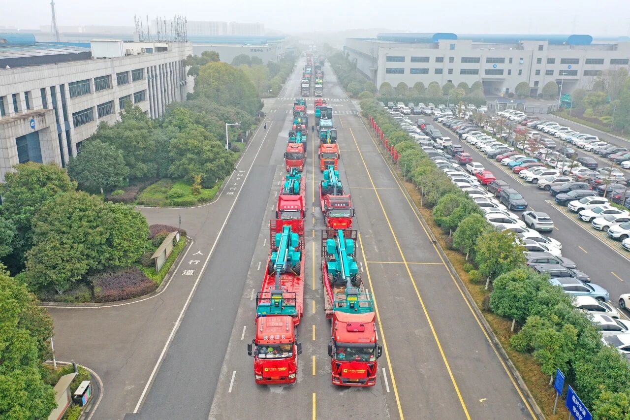 3868la银河总站智能进行2026年正月系列发货典礼，过亿元设备奔赴全球