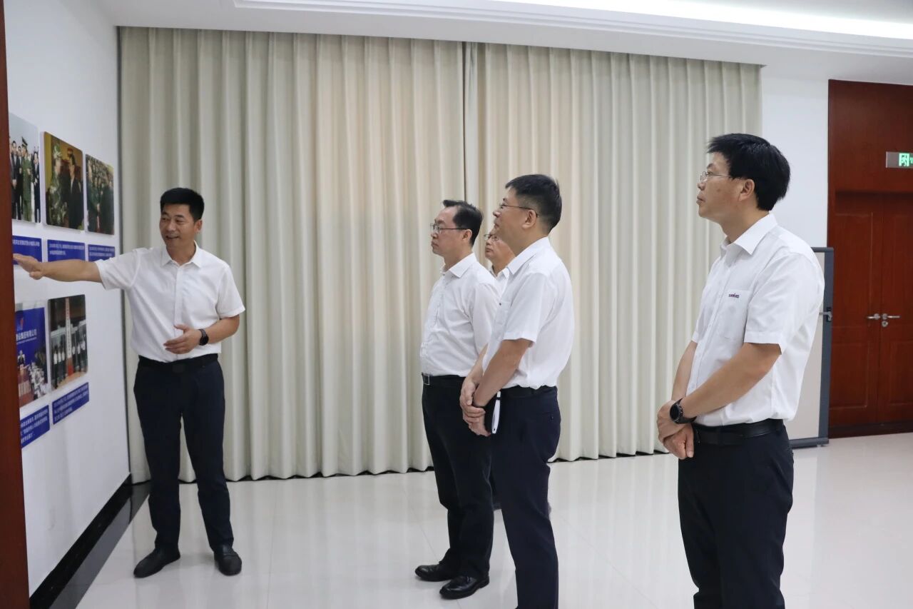 3868la银河总站智能党委书记、董事长付向东率队造访中国安能集团