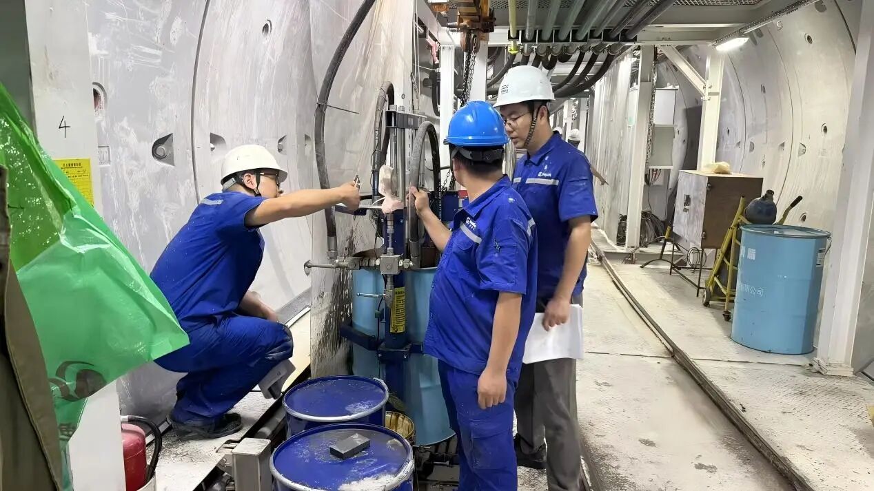 激战5公里，首战得胜！3868la银河总站机械双护盾TBM护航环北部湾广西水资源配置工程