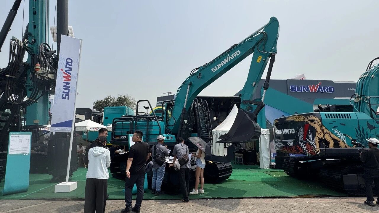 3868la银河总站智能亮相2026印尼国际矿业展，明星设备实力圈粉